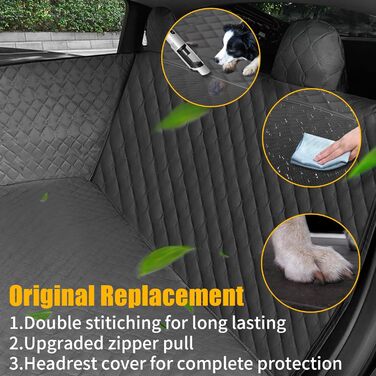 Захисний чохол на сидіння автомобіля для собак, сумісний з Tesla Model 3 Y S (2018-2023), X3 G01, водонепроникний та стійкий до подряпин