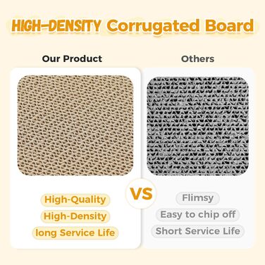 PAWZ Road: іграшка-будиночок для котів з когтеточкою, з картону, 55 x 27,5 x 35 см, білий