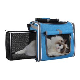 Велосипедний кошик для тварин, кошик для собак на велосипеді | Дихаючий переноска-рюкзак, регульована сумка для прогулянок, подорожей, кемпінгу, велопоходів, транспортування