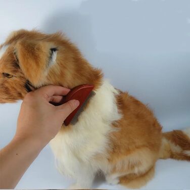 Щітка для собак від випадання шерсті, інструмент для догляду за шерстю, професійна щітка для собак (дрібний гребінь)