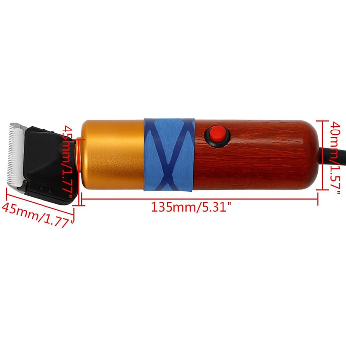 Професійна машинка для стрижки собак Leise - машинка для грумінгу тварин, стрижка, догляд, для густого та кучерявого хутра