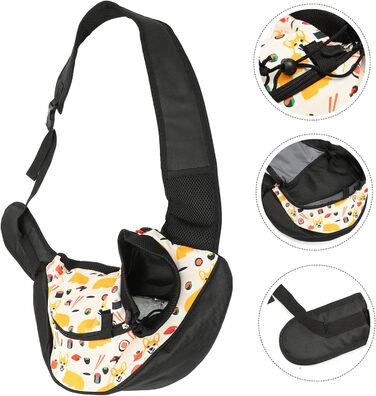 ERINGOGO Сумка-переноска для собак маленьких порід, зелена. Дихаюча, регульована сумка для прогулянок та подорожей з домашнім улюбленцем