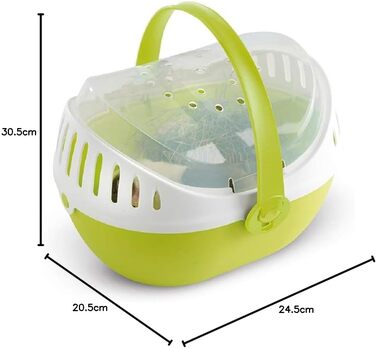 Транспортний бокс для гризунів Nobby Elmo Large, 36 x 28 x 22 см