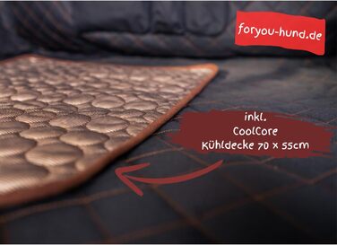 Захист для багажника з захистом краю вантажного отвору foryou® + килимок для собак - універсальний захист багажника для собак, водовідштовхувальний, стійкий до подряпин, преміум якість, Made in Germany