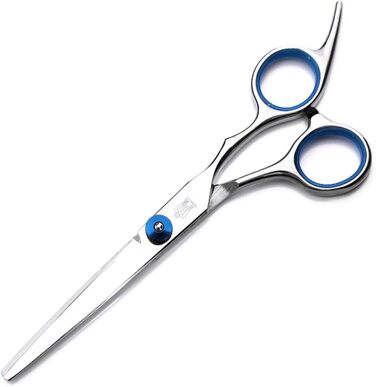 Набір професійних ножиць для грумінгу тварин 6.0 дюймів, нержавіюча сталь, прямі та зігнуті леза, ножиці для розрідження, для собак та котів