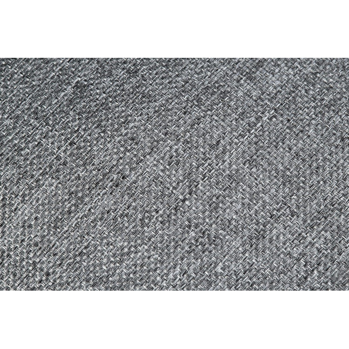 Крісло-лежанка для собак та котів SuperKissen24 - Овальне, 71x60 см, сірий льон. Водостійке, з сертифікатом Oeko-Tex, легко миється