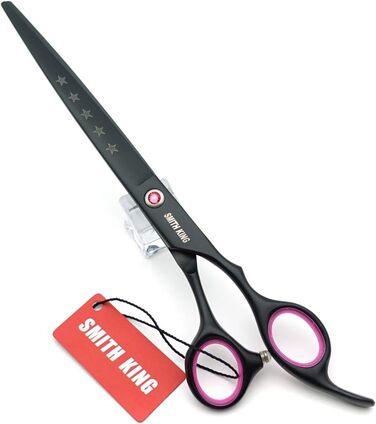 Професійний набір для стрижки шерсті собак, 20,3 см, прямий, тонкий, вигнутий, 4 шт. в 1 наборі (з гребінцем)