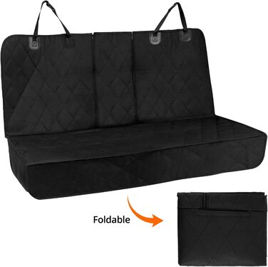 Захисний чохол на сидіння авто для собак QWORK®, універсальний, довговічний, для всіх авто, мінівенів та SUV