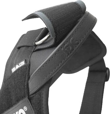 Шлея Julius-K9 IDC Stealth, розмір XL/2, чорна, для собак