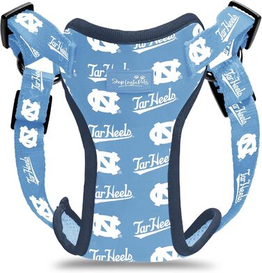 Офіційна шлейка для собак NCAA UNC, регульована, міцна, комфортна, розмір L, подарунок для фанатів