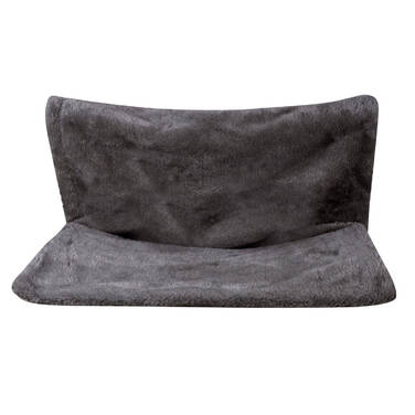 Ліжко-гамак для кота на радіатор, антрацитовий