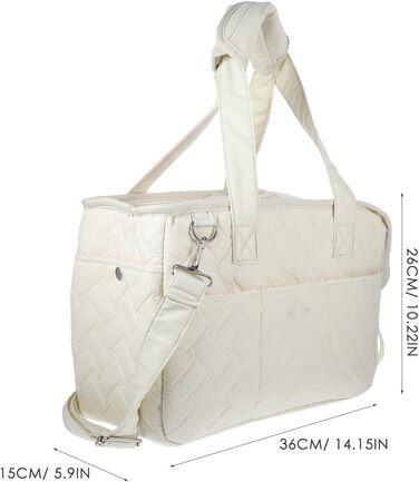 Транспортна сумка для тварин WEKAMOS: переноска для собак та котів, тканинна, для подорожей