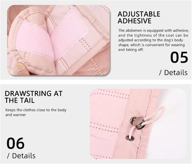 Зимовий одяг для собак: теплий, вітронепроникний зимовий жилет/манта для собак, комфортна куртка для маленьких, середніх та великих порід (сірий)