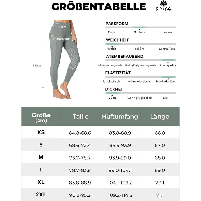 Легінси для верхової їзди для дівчаток FitT4 з силіконовими колінами та футболкою, дихаючі та еластичні, для верхової школи та велосипеду (Сірий, L)