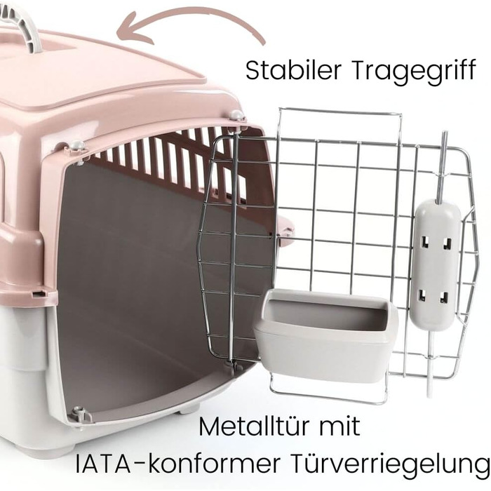 Транспортна переноска для собак 2 шт. IATA, розмір L - переноска для собак у літак