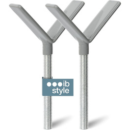 Захист для сходів для дітей IB Style Berrin, 58-185 см, білий, без свердління, з Y-адаптером (2 шт.)