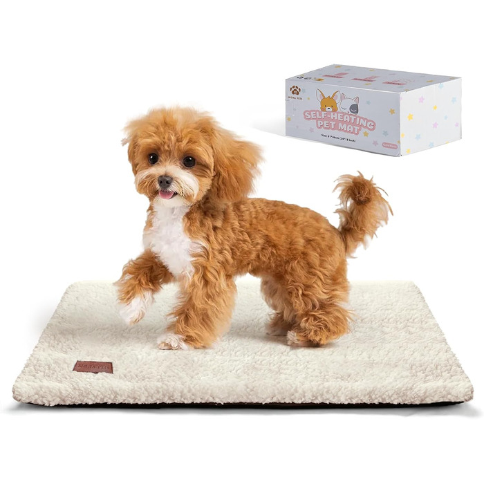 Самогріюча лежанка для котів на підвіконня, 90x28 см, бежева. Лежанка-грілка для кота, м'яка та нековзна, 74x48x3 см