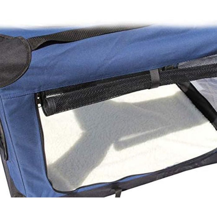 Транспортна переноска для тварин YATEK, складана, 70x8x52 см