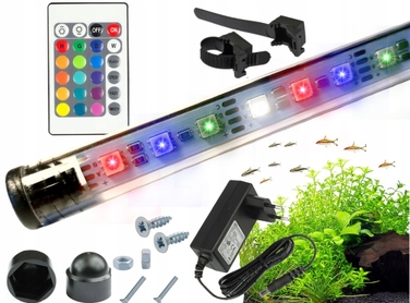 Світлодіодна LED-лампа LUMI FLORA для акваріума 60 см, RGB 5730, комплект