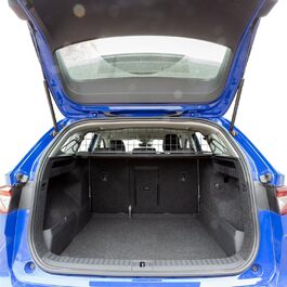 Сітка для собак Travall для Škoda Enyaq iV (2020-): автомобільна сітка, захист багажника, перевезення тварин, міцна сталева сітка