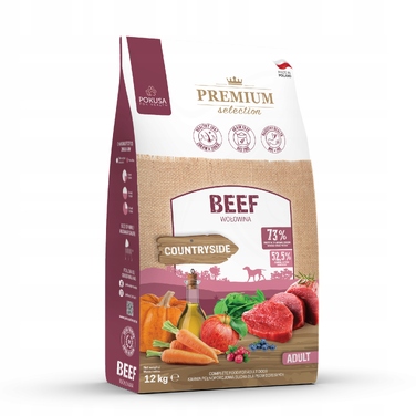 Сухий корм для собак Karma Pokusa Premium Beef (Яловичина), дорослі, 12 кг