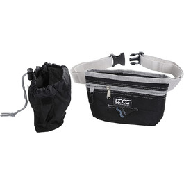 DOOG Сумка для ласощів для собак, Чорна