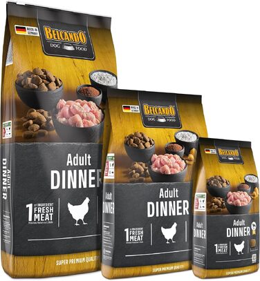 Сухий корм для дорослих собак усіх порід BELCANDO Adult Dinner, 12.5 кг