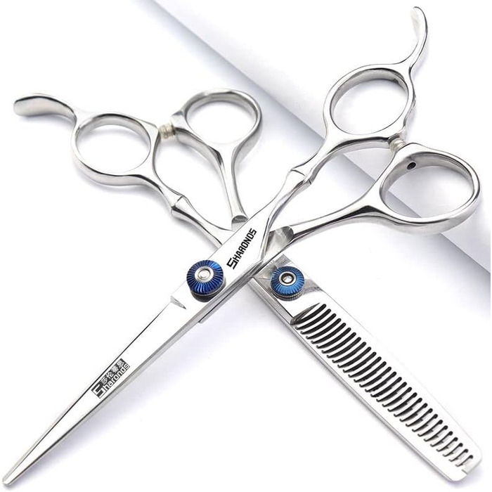 Набір професійних ножиць для стрижки волосся Sharonds 440C (6 дюймів, 3 шт. + 6 дюймів, 2 шт.)