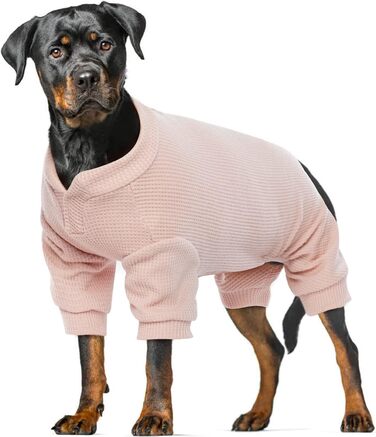 Зимовий теплий одяг для собак: жилет, куртка, комбінезон для собак різних розмірів (XL, рожевий)