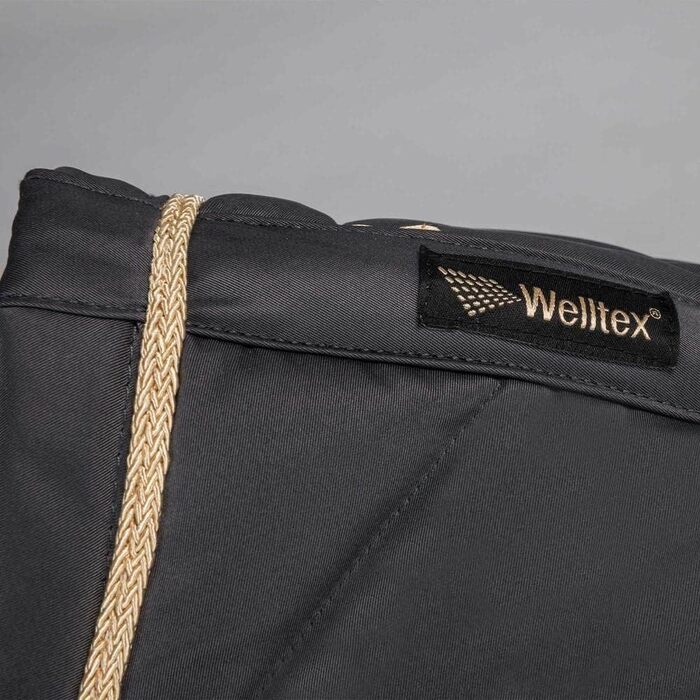 Schabracke Back on Track Night Collection Dressur Graphite grau Full - підкова для коней