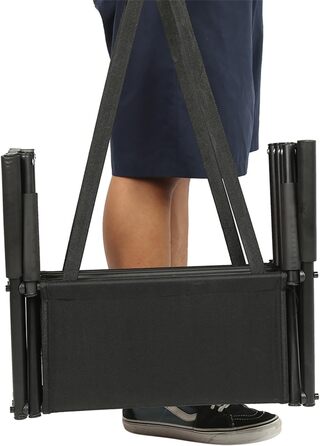 Рампа для собак Homewell - складана, до 70 кг, регульована, для малих, середніх та великих собак, легка у зберіганні (чорна)