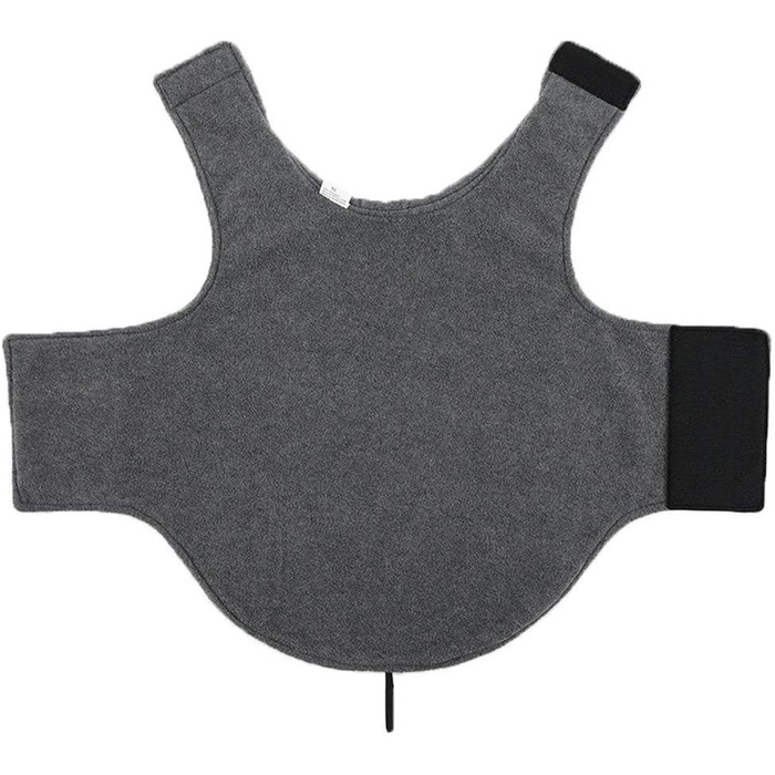 Зимовий теплий одяг для собак: куртка, пуловер, світшот з бавовни сірого кольору, 2XL