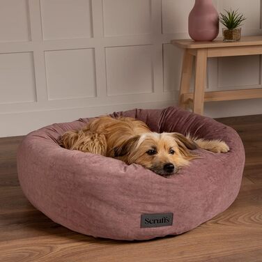 Scruffs Oslo Ringbett - кільце для дресирування собак, рожевий, XL