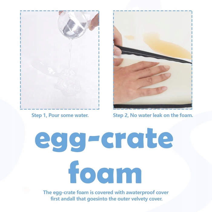 Ортопедичне ліжко для собак Wavve, лежанка-диван