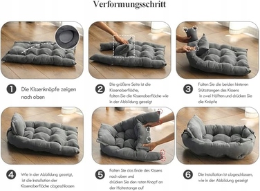 Складане лежак для собак, Хакі / Бежевий