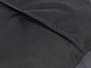 Крісло-лежанка для собак TRIXIE Harvey, 45 см, сірий/чорний, з м'яким плюшем, для маленьких собак, з високим бортиком