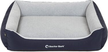 Ліжко для собак Doctor Bark Kleine Hunde - зручне та м'яке, з можливістю прання, міцне, зелений колір (XL, 110x85 см)