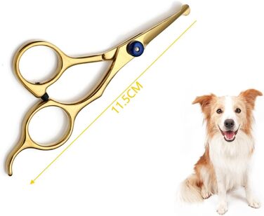Професійна 5-в-1 фен-гребінець для собак: ножиці з нержавіючої сталі, гребінець, ножиці для стрижки та догляду