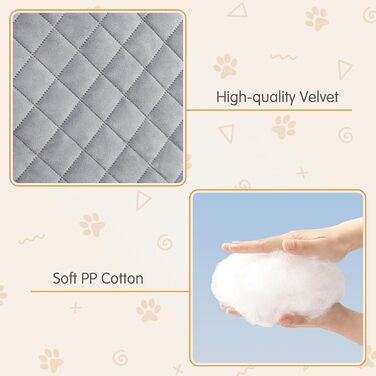 Автокрісло для собак Todeco: великі та середні породи, миється, знімається, з ременями безпеки, кишені, водонепроникне, сіре