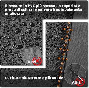 Захисний килимок у багажник для автомобіля, чорний, універсальний, з боковим захистом, для перевезення кормів для тварин