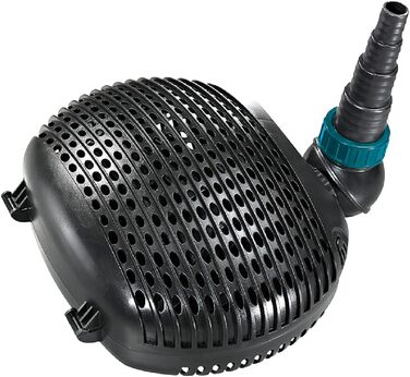 AquaForte EC 8000 фільтр-насос для ставка, 50 Вт, 8000 л/год, 4 м, кабель 10 м, для водоспадів, струмків, фонтанів