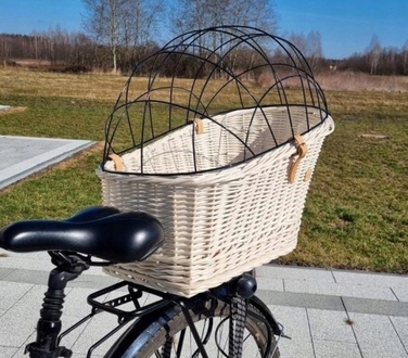 Велосипедний кошик WikliBox, бежевий, розм. S/M