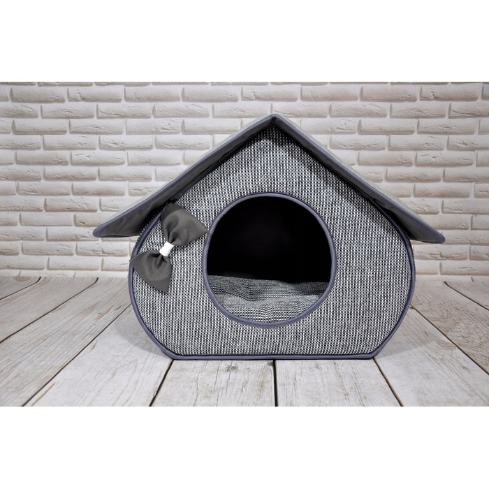Будиночок-ліжечко SjestaPupila для собак та котів, розмір M (35x32 см)