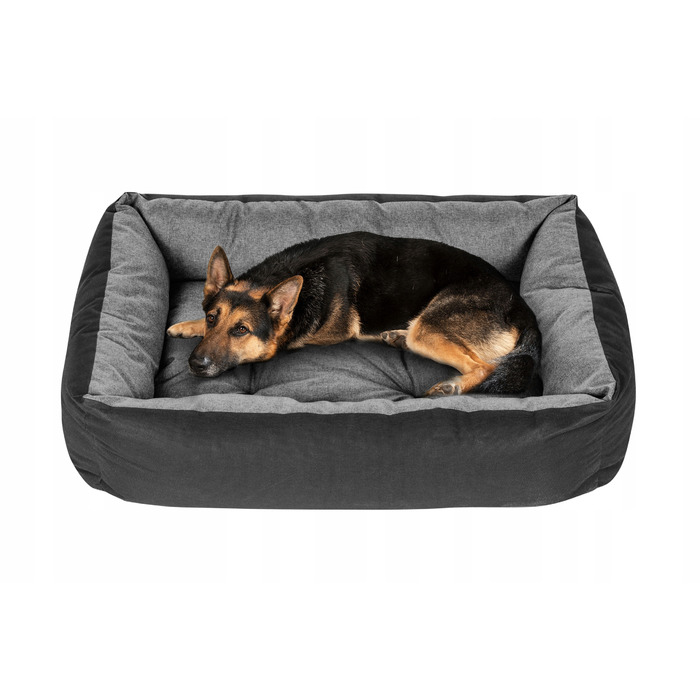 Диван для собак Superkissen24, сірий, 120 см x 90 см