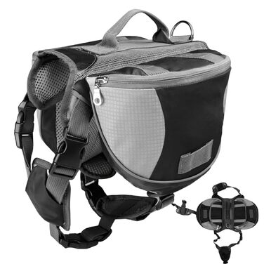 Сумка для прогулянок з собакою Renchey | Регульована, дихаюча сумка-рюкзак для собак - для прогулянок, кемпінгу, подорожей, авто, аеропорту, шопінгу