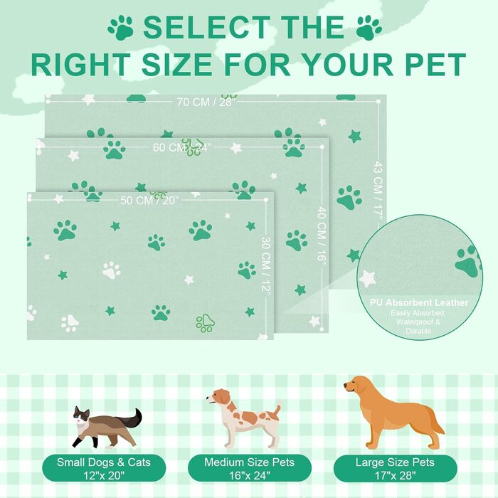 Килимок під миску для собак Bleswin, 30x50 см, водопоглинаючий, антиковзкий, коричневий