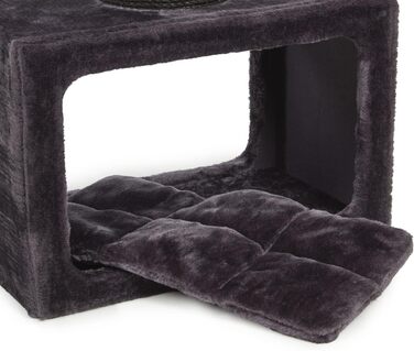 Когтеточка для котів CanadianCat Carleton, 106 см, антрацит