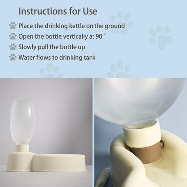 Водяна пляшка для тварин Outdoor, портативний диспенсер для води для собак, складана пляшка для прогулянок