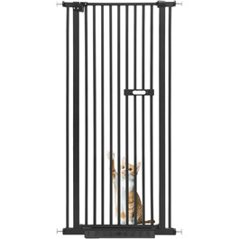 Захист для собак LENDISIY: турнік-загородка, 76-85 см, чорний (150 см)