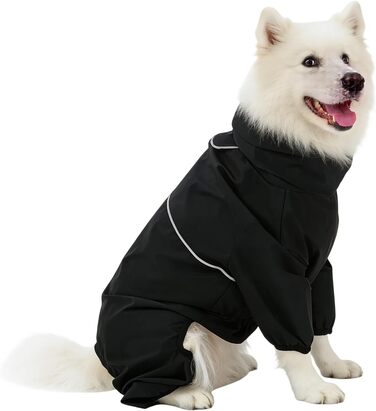 Тепла водонепроникна куртка для собак на зиму - цілісний сніговий костюм, 2XL
